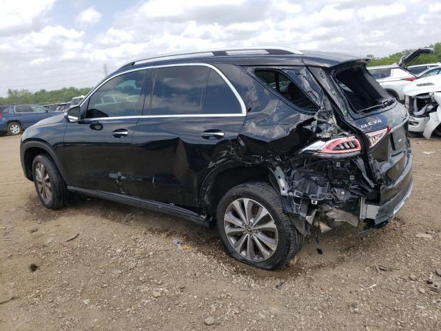 4JGFB4KB1MA491300 - 2021 MERCEDES-BENZ GLE 350 4MATIC BLACK photo 2
