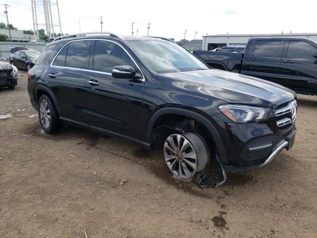 4JGFB4KB1MA491300 - 2021 MERCEDES-BENZ GLE 350 4MATIC BLACK photo 4