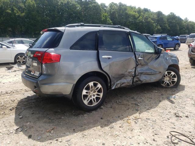 2HNYD28438H502495 - 2008 ACURA MDX TECHNOLOGY GRAY photo 3