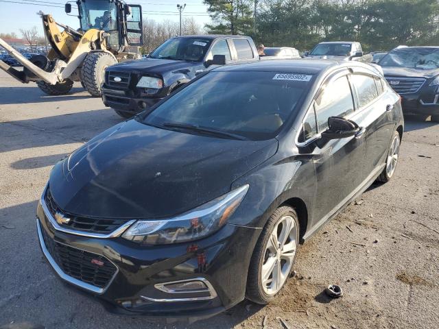 3G1BF6SM4HS511900 - 2017 CHEVROLET CRUZE PREMIER BLACK photo 2