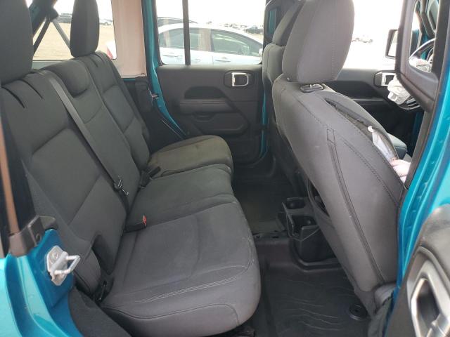 1C4HJXEG5KW606912 - 2019 JEEP WRANGLER U SAHARA BLUE photo 10