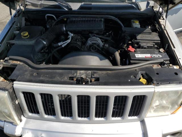 1J8HG48K96C127308 - 2006 JEEP COMMANDER Արծաթագույն լուսանկար 12