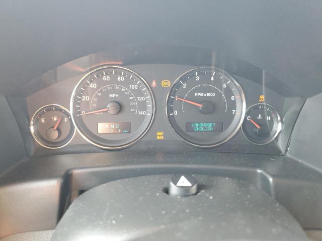 1J8HG48K96C127308 - 2006 JEEP COMMANDER Արծաթագույն լուսանկար 9