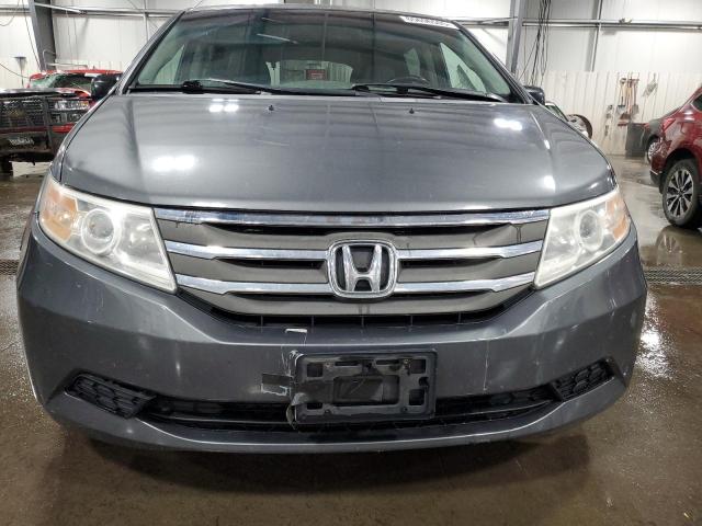 5FNRL5H62CB056600 - 2012 HONDA ODYSSEY EXL GRAY photo 5