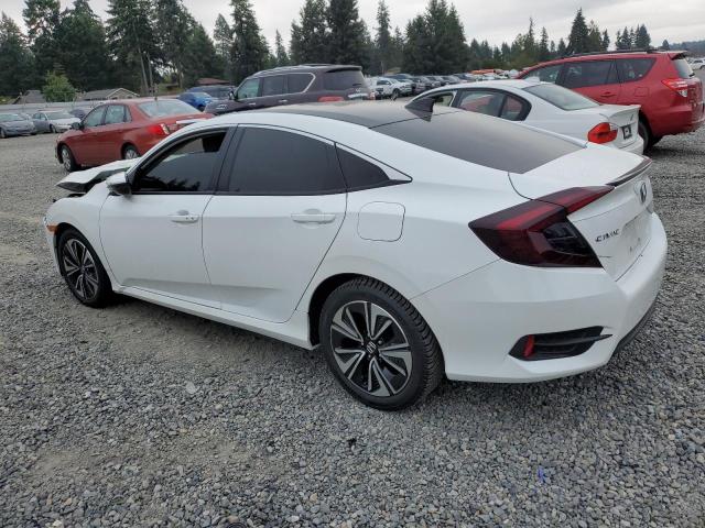 JHMFC1F73JX017720 - 2018 HONDA CIVIC EXL WHITE photo 2