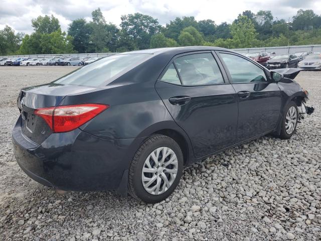 2T1BURHE2JC121623 - 2018 TOYOTA COROLLA L BLACK photo 3