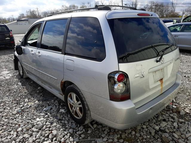 JM3LW28J240514806 - 2004 MAZDA MPV WAGON SILVER photo 3