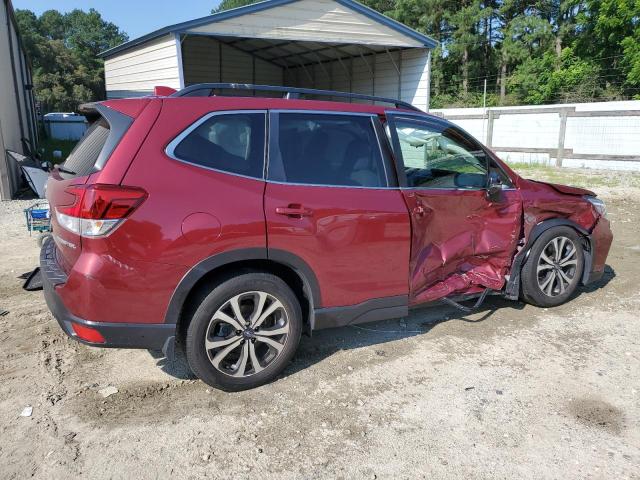 JF2SKASC3KH582553 - 2019 SUBARU FORESTER LIMITED 红色 照片 3