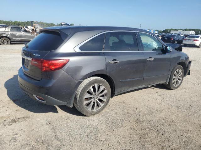 5FRYD3H4XFB004338 - 2015 ACURA MDX TECHNOLOGY Сұр фото 3
