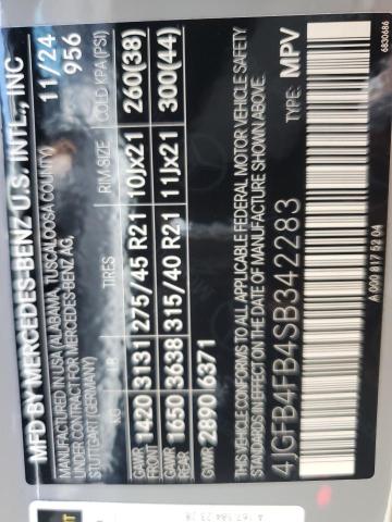 4JGFB4FB4SB342283 - 2025 MERCEDES-BENZ GLE 350 4MATIC GRAY photo 13