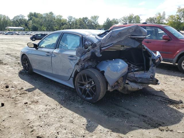 2HGFE2F59NH590651 - 2022 HONDA CIVIC SPORT BLUE photo 2