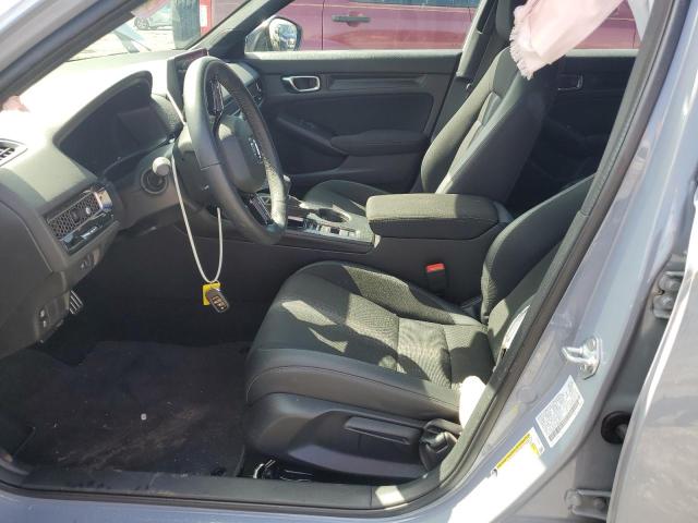 2HGFE2F59NH590651 - 2022 HONDA CIVIC SPORT BLUE photo 7