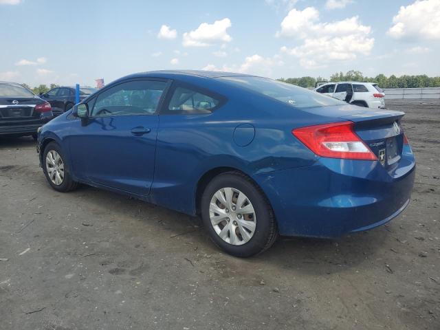 2HGFG3B58CH520805 - 2012 HONDA CIVIC LX BLUE photo 2
