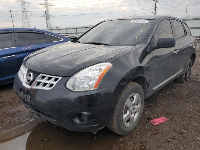 JN8AS5MVXBW672184 - 2011 NISSAN ROGUE S BLACK photo 2