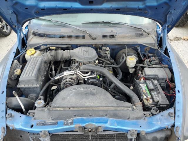 1B7GL22XXXS135433 - 1999 DODGE DAKOTA შავი ფოტო 11