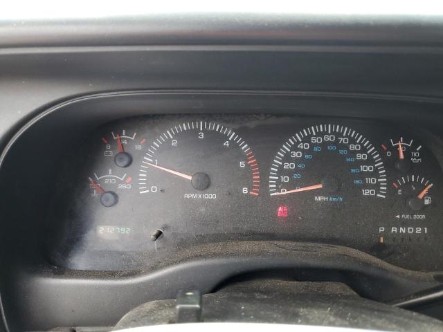 1B7GL22XXXS135433 - 1999 DODGE DAKOTA შავი ფოტო 9