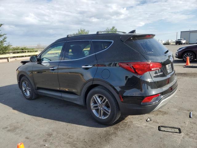 5NMZUDLB8HH011372 - 2017 HYUNDAI SANTA FE S Noir photo 2