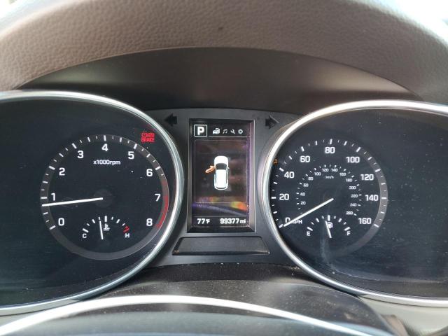 5NMZUDLB8HH011372 - 2017 HYUNDAI SANTA FE S Noir photo 9