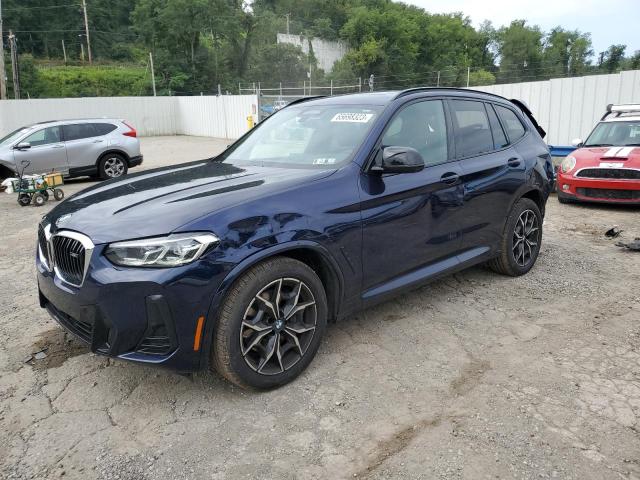 5UX83DP02P9P16023 - 2023 BMW X3 XDRIVEM40I BLUE photo 1