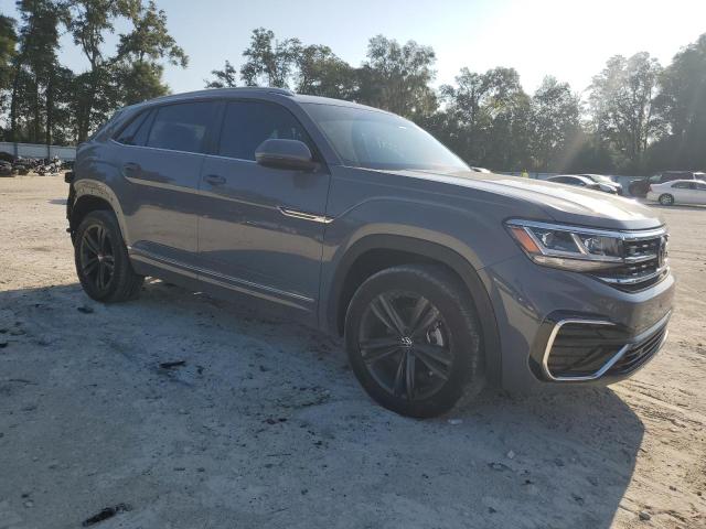 1V2PE2CA6MC230581 - 2021 VOLKSWAGEN ATLAS CROS SE ნაცრისფერი ფოტო 4