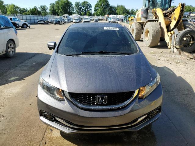 19XFB2F97EE014028 - 2014 HONDA CIVIC EXL GRAY photo 5