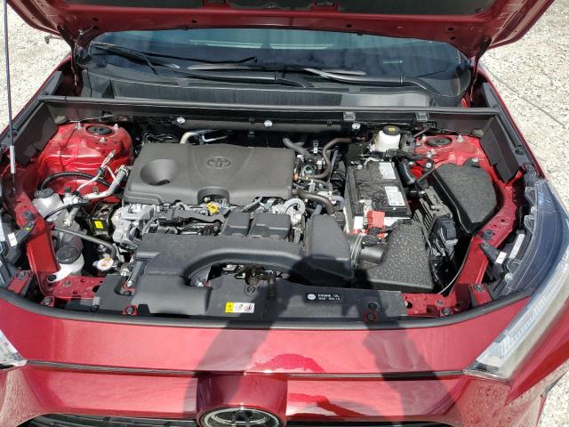 2T3G1RFV7SW500934 - 2025 TOYOTA RAV4 LE ბურგუნდია ფოტო 12