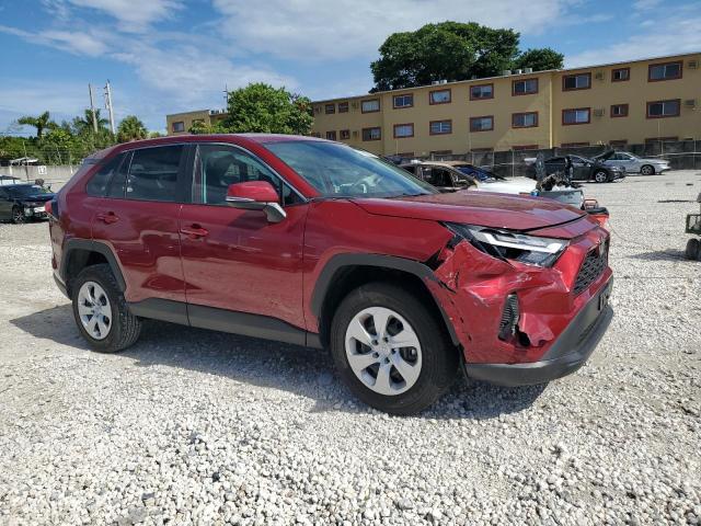 2T3G1RFV7SW500934 - 2025 TOYOTA RAV4 LE ბურგუნდია ფოტო 4