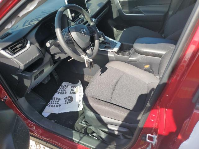 2T3G1RFV7SW500934 - 2025 TOYOTA RAV4 LE ბურგუნდია ფოტო 7