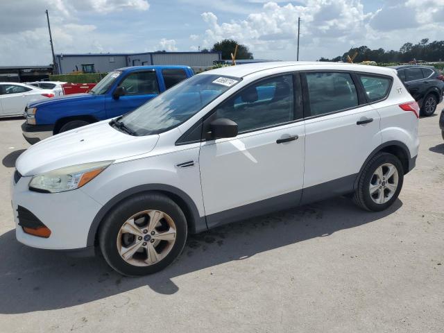 1FMCU0F75EUE45951 - 2014 FORD ESCAPE S WHITE photo 1