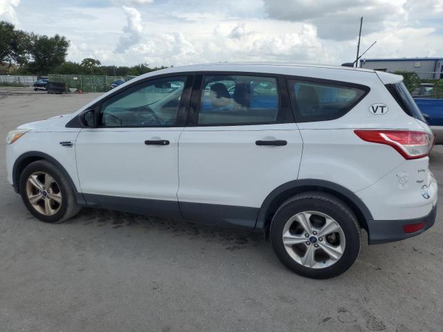 1FMCU0F75EUE45951 - 2014 FORD ESCAPE S WHITE photo 2