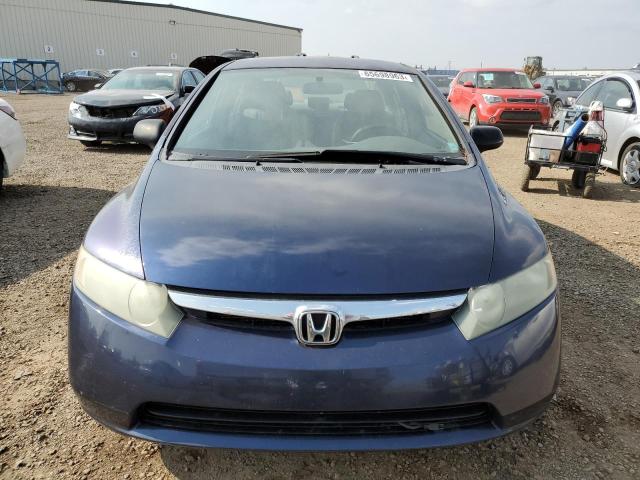 2HGFA16377H022096 - 2007 HONDA CIVIC DX BLUE photo 5