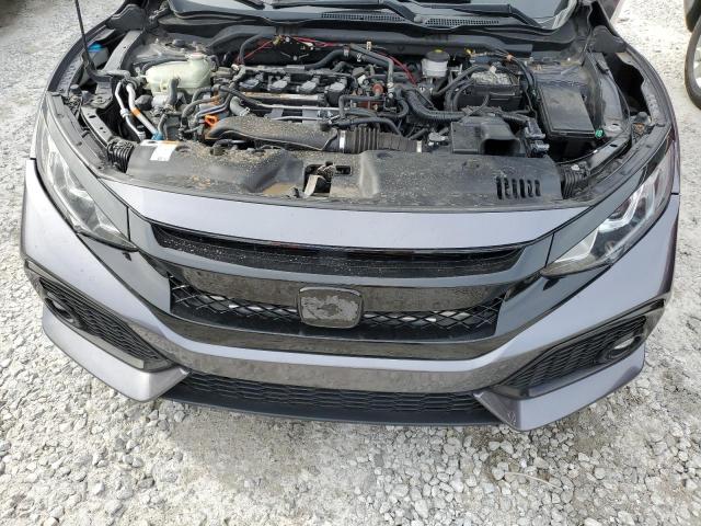 2HGFC3B75JH350252 - 2018 HONDA CIVIC EXL GRAY photo 11