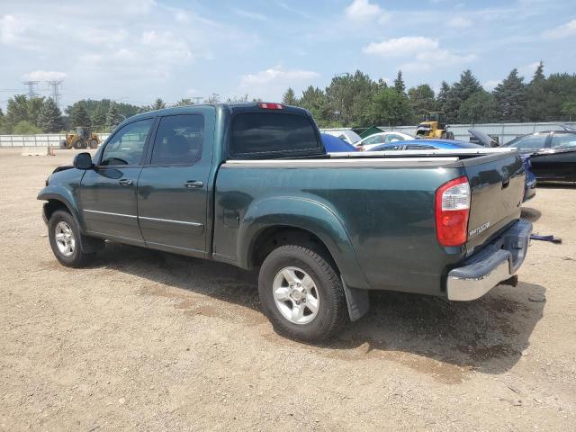 5TBET34176S507817 - 2006 TOYOTA TUNDRA DOUBLE CAB SR5 GREEN photo 2