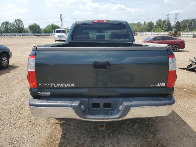 5TBET34176S507817 - 2006 TOYOTA TUNDRA DOUBLE CAB SR5 GREEN photo 6