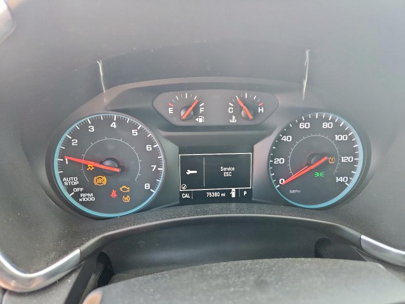 3GNAXJEVXJS592132 - 2018 CHEVROLET EQUINOX LT WHITE photo 9