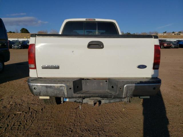 1FTWW31P86ED37338 - 2006 FORD F350 SRW SUPER DUTY WHITE photo 6