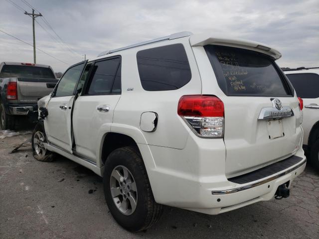 JTEBU5JR7D5123564 - 2013 TOYOTA 4RUNNER SR5 WHITE photo 3