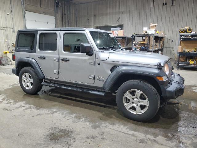 1C4HJXDG8KW641624 - 2019 JEEP WRANGLER U SPORT Gümüş foto 4
