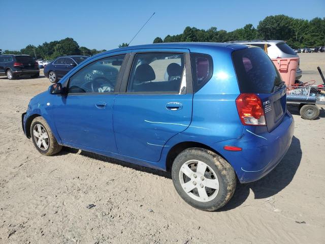 KL1TD66678B123821 - 2008 CHEVROLET AVEO BASE BLUE photo 2