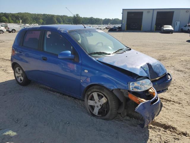 KL1TD66678B123821 - 2008 CHEVROLET AVEO BASE BLUE photo 4