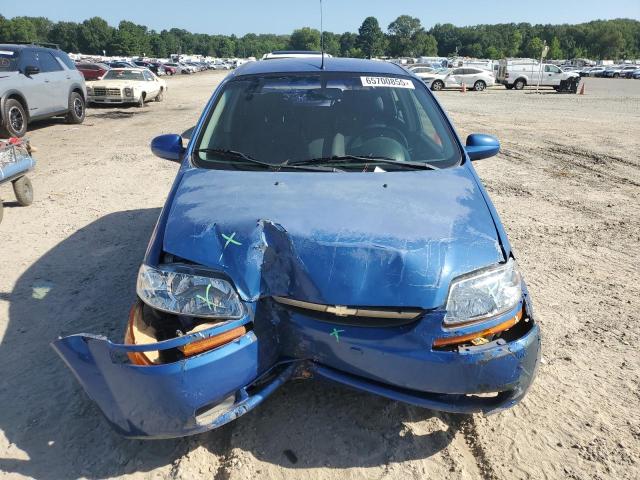 KL1TD66678B123821 - 2008 CHEVROLET AVEO BASE BLUE photo 5