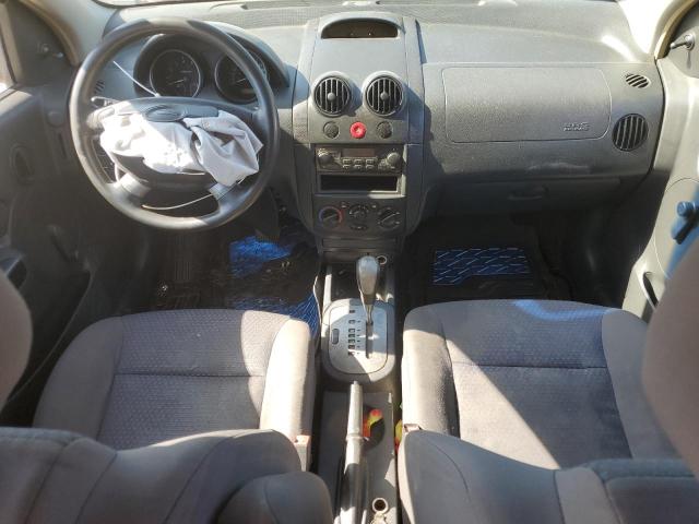 KL1TD66678B123821 - 2008 CHEVROLET AVEO BASE BLUE photo 8