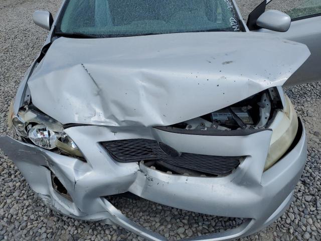 2T1BU4EE9AC439455 - 2010 TOYOTA COROLLA BASE 银色 照片 11