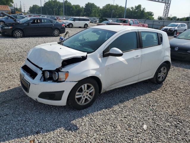 1G1JA6SH6C4140308 - 2012 CHEVROLET SONIC LS WHITE photo 1