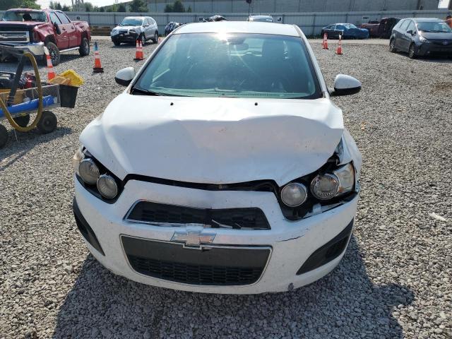 1G1JA6SH6C4140308 - 2012 CHEVROLET SONIC LS WHITE photo 5