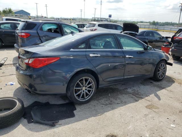 5NPEC4AC2BH036422 - 2011 HYUNDAI SONATA SE BLUE photo 3