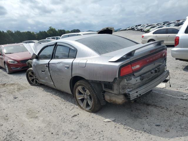 2C3CDXAT6EH155601 - 2014 DODGE CHARGER POLICE SILVER photo 2