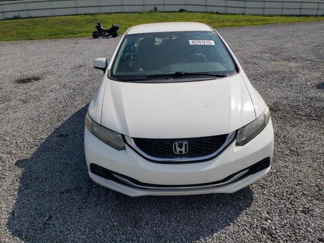 19XFB2F54EE085782 - 2014 HONDA CIVIC LX WHITE photo 5