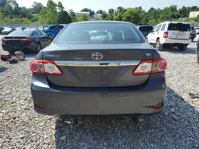 2T1BU4EE9BC753219 - 2011 TOYOTA COROLLA BASE Grau Foto 6