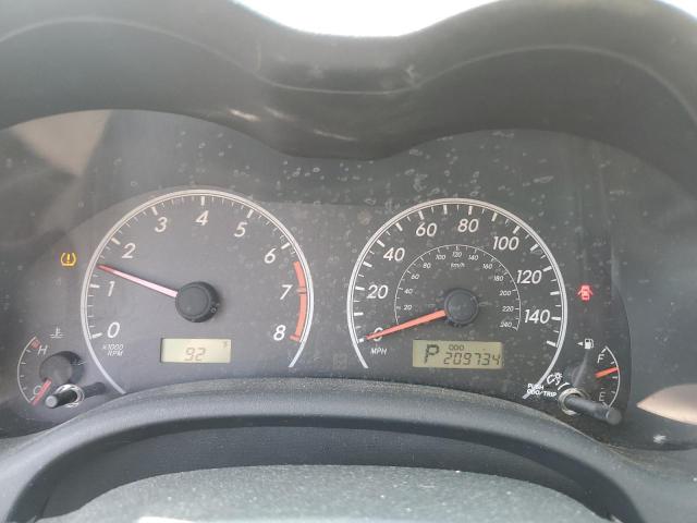 2T1BU4EE9BC753219 - 2011 TOYOTA COROLLA BASE Grau Foto 9